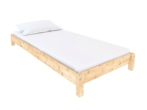 Кровати с изголовьем из массива - купить кровать со спинкой из массива дерева в Санкт-Петербурге
